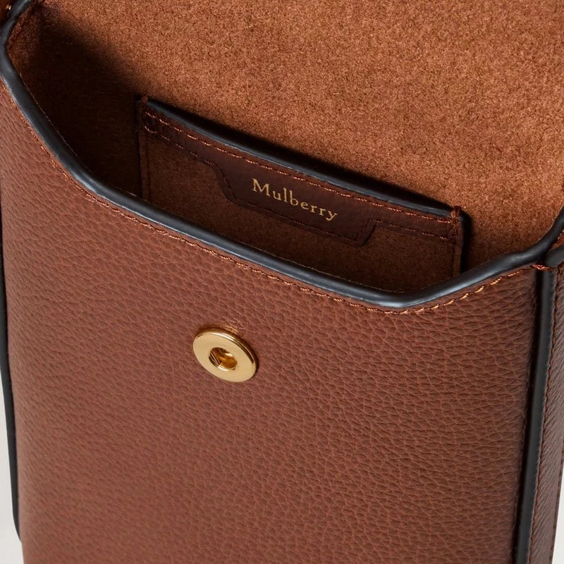 Mulberry Handytasche mit Druckknopf, Eiche