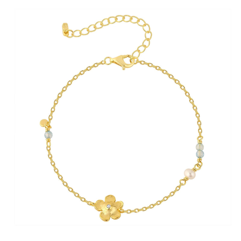 Wioga Kamila Armband aus vergoldetem Silber