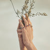 Mads Z Four Seasons Autumn Petite Granat Ring aus 14 kt. Gold 
