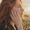 Mads Z Tender Heart Armband aus 14 kt. Gold mit Diamanten 