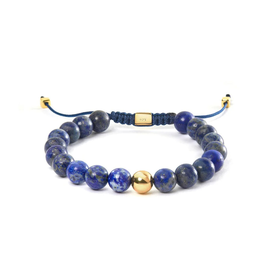 Alexander Lynggaard Armband Lapislazuli geflochten 8mm