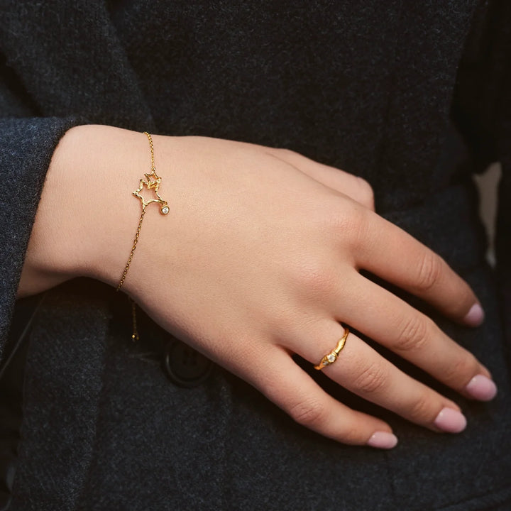 Maanesten Vilde vergoldetes Armband 
