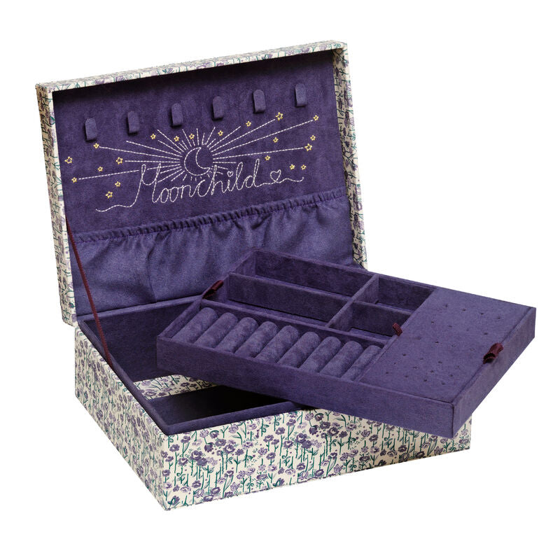 Mond Margaret Jewelry Box Lila Herz
