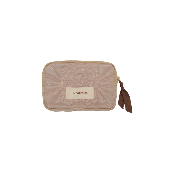 Maanesten Manon Pouch Sand – Kleine Make-up-Tasche – Produktbild 2