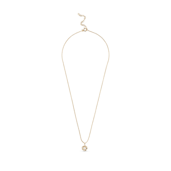 Emaille Sunshine Halskette Daisy