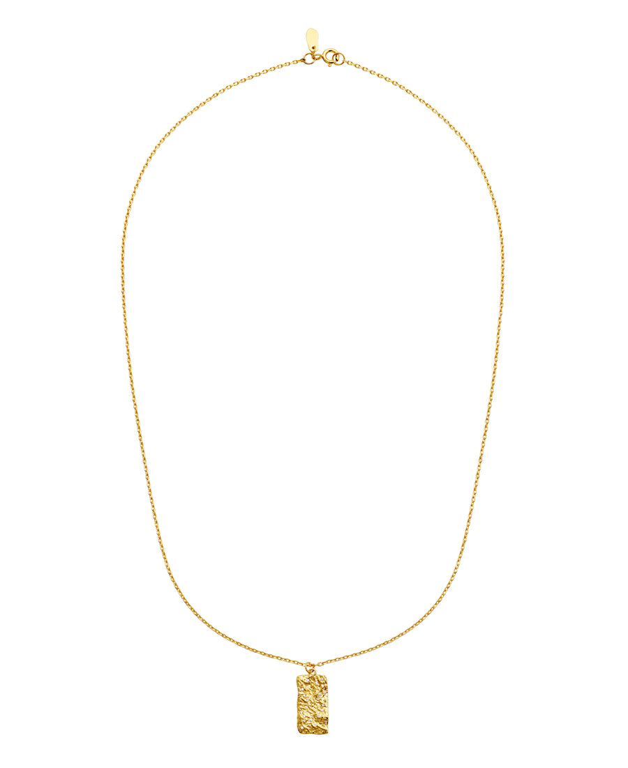 Mondesten Notabene Goldened Halskette