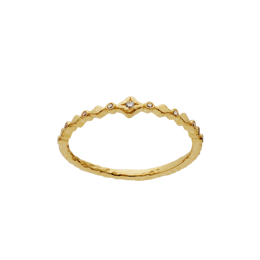 Moonesten Ria vergoldete Ring