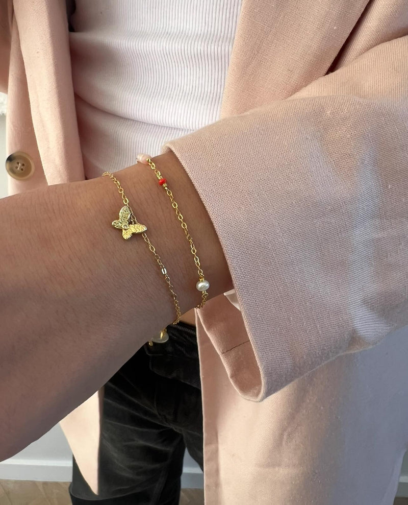 Wioga Zoe Armband aus vergoldetem Silber