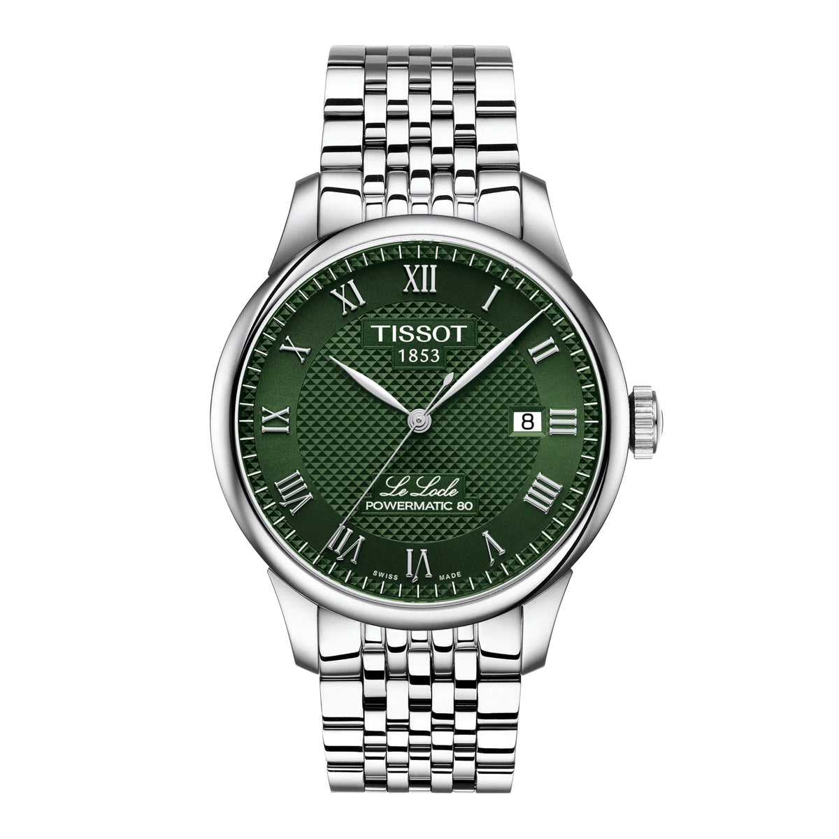 TISSOT LE LOCLE POWERMATIC 80 GRÜNES ZIFFERBLATT