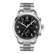 TISSOT CHRONO L 42MM – EDELSTAHLARMBAND / SCHWARZES ZIFFERBLATT 