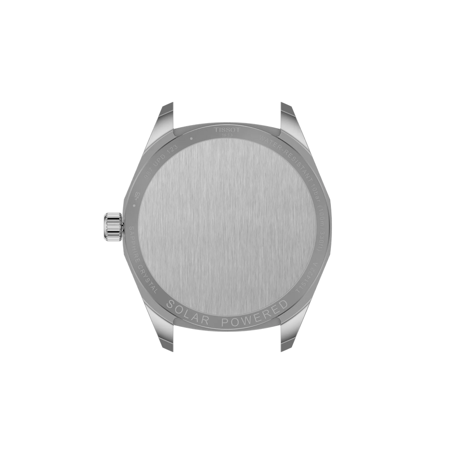 TISSOT PRC 100 SOLARQUARZ 39MM BRAUNES LEDERARMBAND