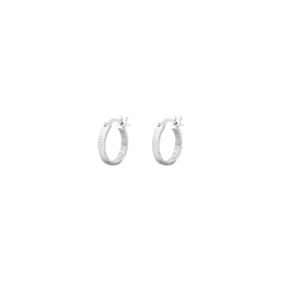 Vincent Wahrsagerin Creolen Silber Ohrringe Klein 12mm