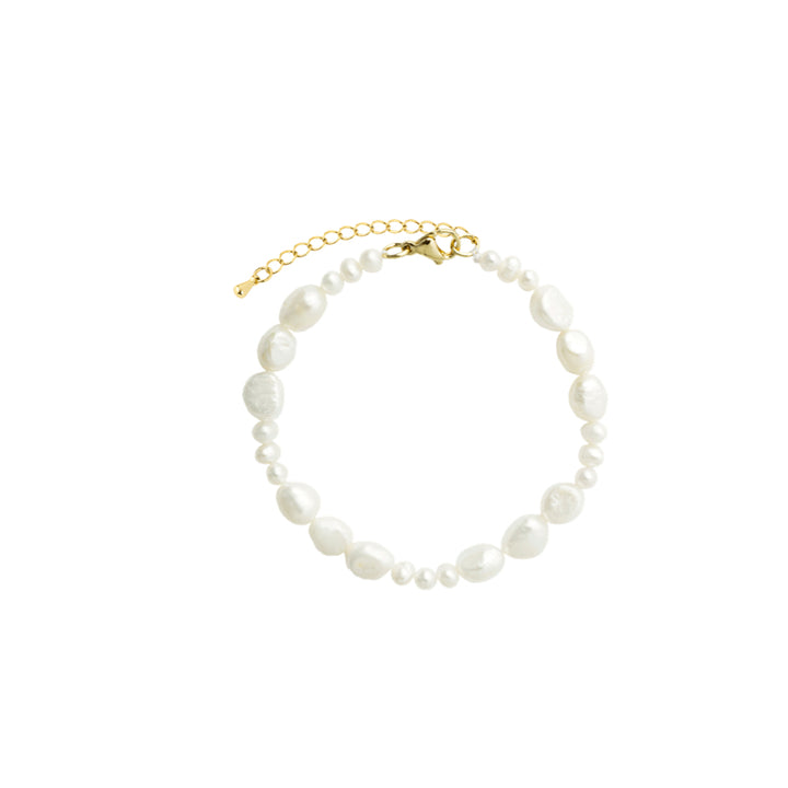 Vincent Venus Conspiracy vergoldetes Perlenarmband