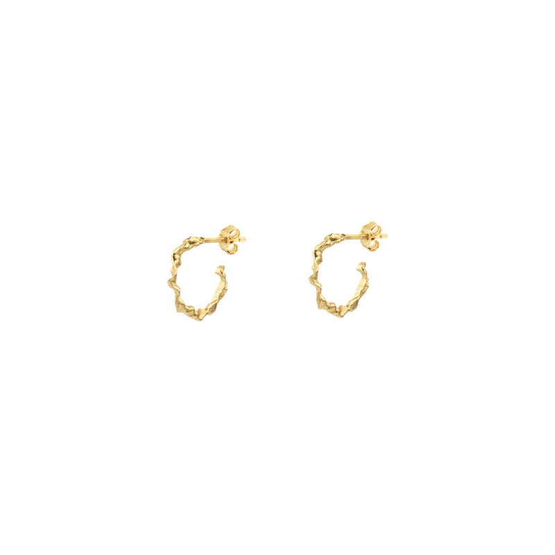 Vincent Shaman Gilded Hoops örhängen små 14mm