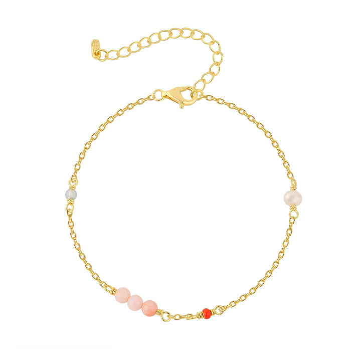 Wioga Zoe Armband aus vergoldetem Silber