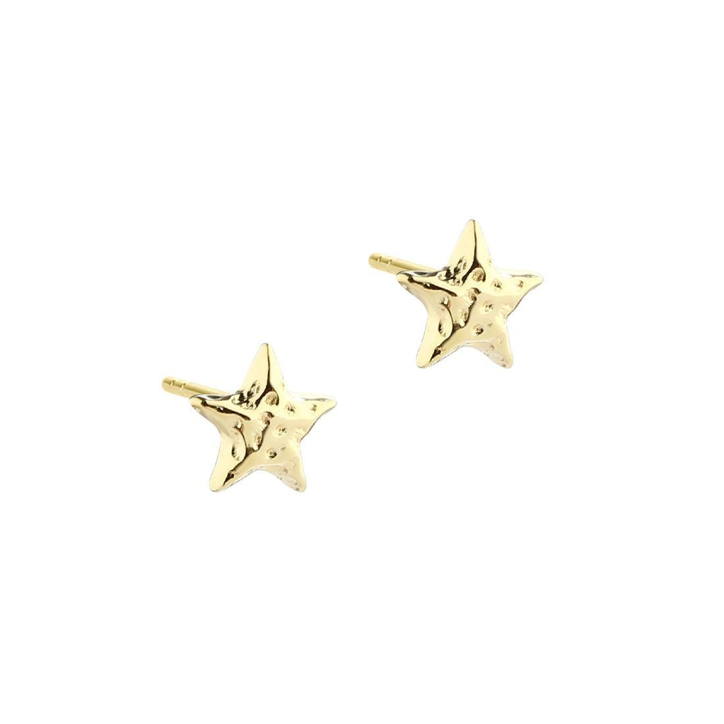 Aqua Dulce Astra Star Ørestikker Forgyldt - 5912 - Øreringe - 5912