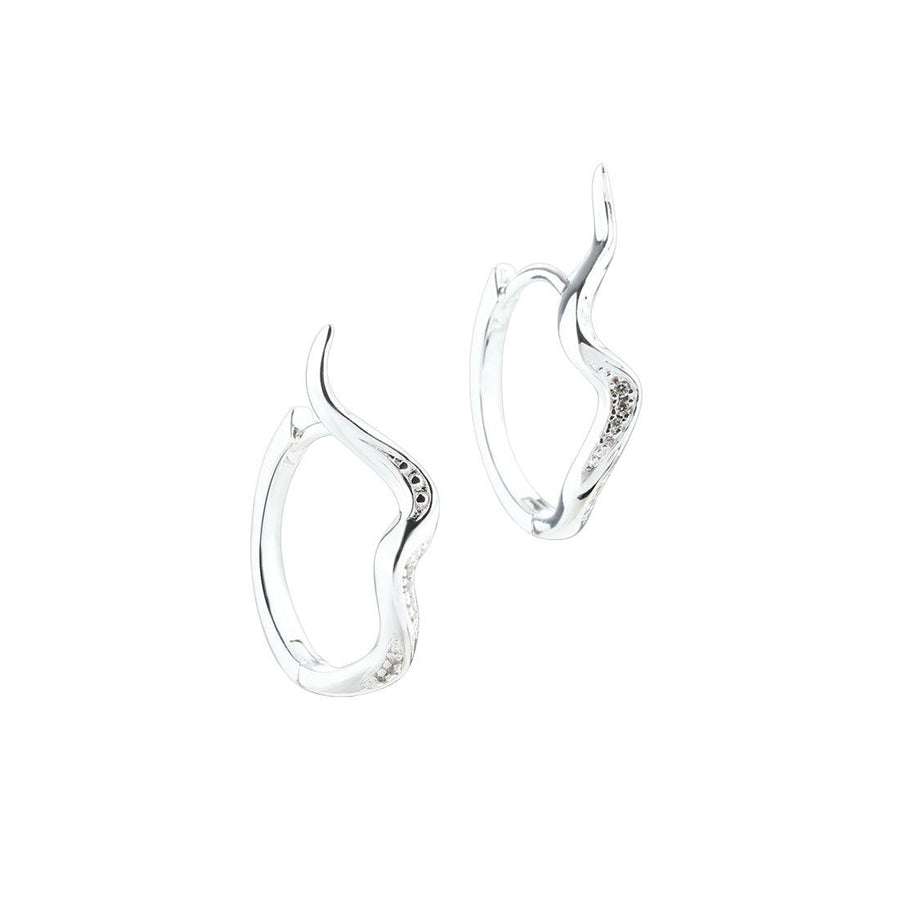 Aqua Dulce Darling River Big Hoop Sølv - 5997 - Øreringe - 5997