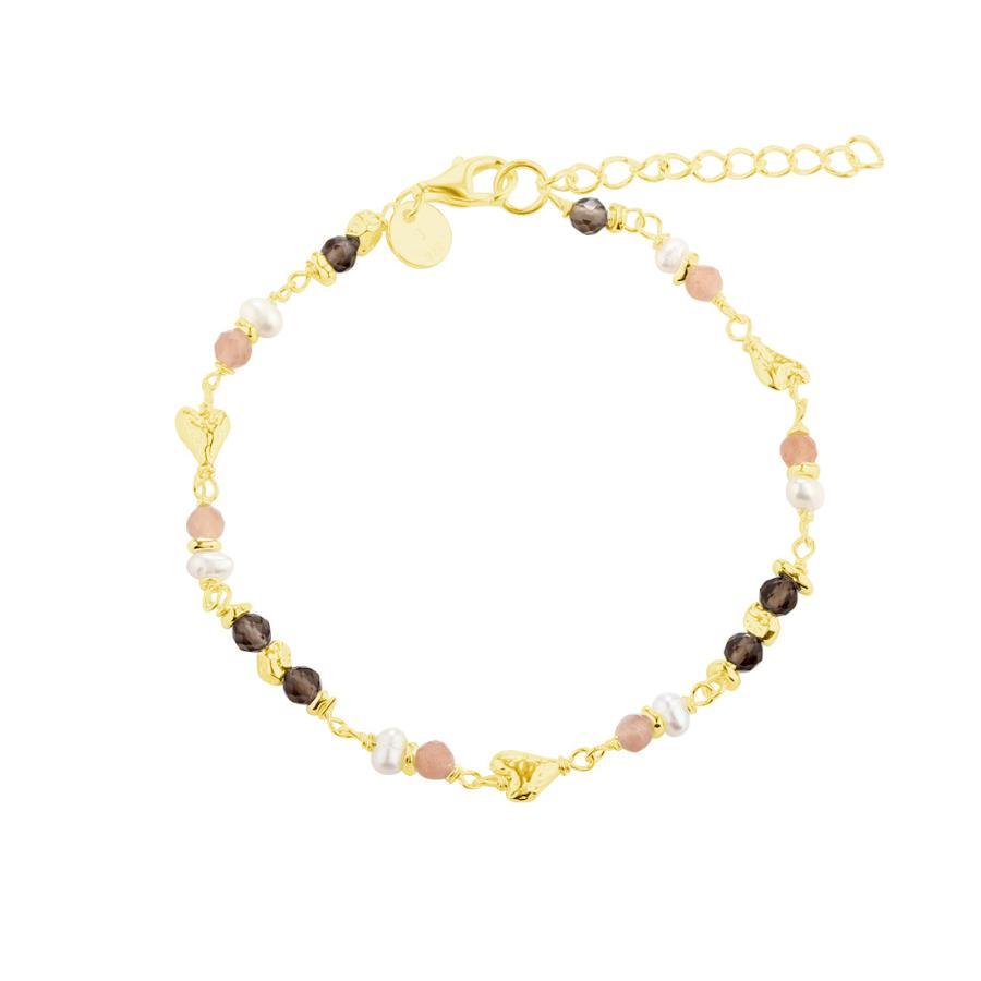 Aqua Dulce Love Me Armbånd Forgyldt - 5936 - Armbånd - 5936