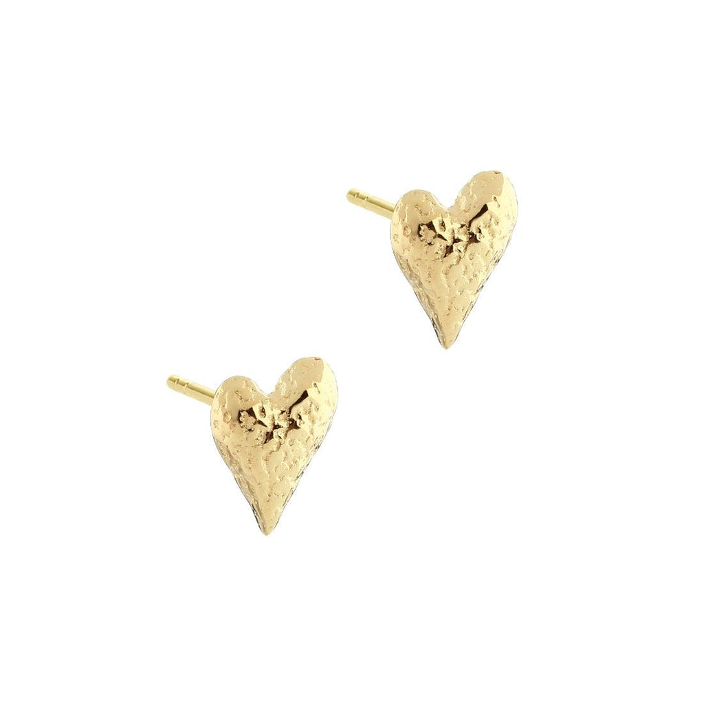 Aqua Dulce Love Me Small Ørestikker Forgyldt - 5926 - Øreringe - 5926