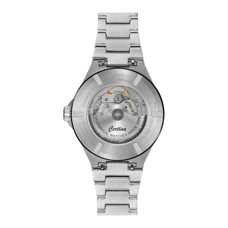 Certina DS-7 Powermatic 80 - Grøn PVD-belægning 39mm - - C0434072209100
