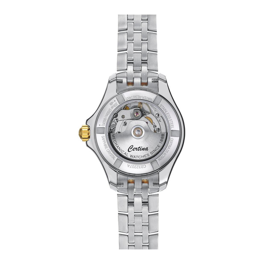 Certina DS Action Powermatic 80 Dameur - Med Sort Perlemor - Dameure - C0322072212600