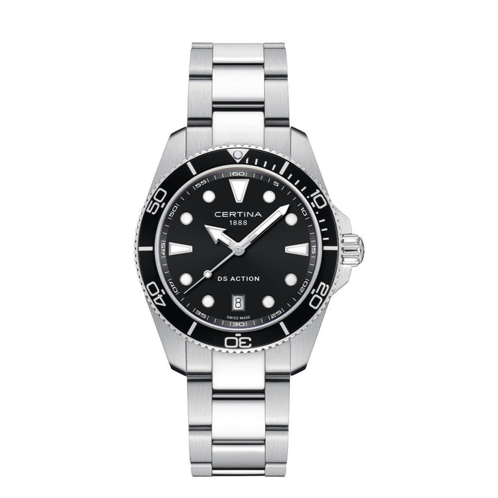 Certina DS Action Sort Urskive 40mm - Quartz - Herreur - C0484101105100