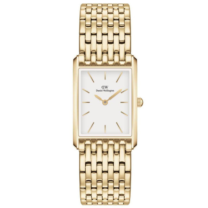 Daniel Wellington Bound 9-Link Gold White Firkantet Dameur - Dameure - ADW00100705