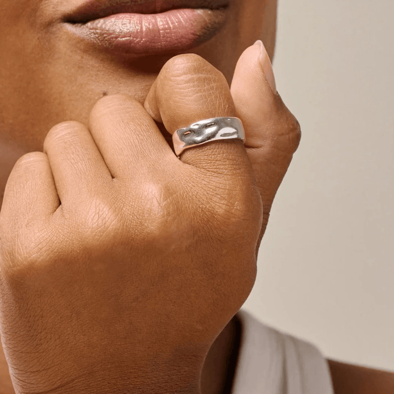 Enamel Sandra Sølv Ring - R91S - Ringe - R91S-001