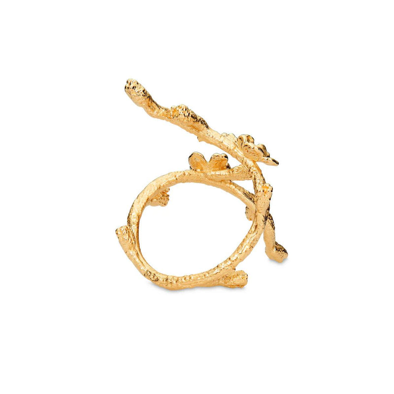 Flora Danica Forglemmigej Statement Ring - Ringe - FMN-STRI-G-001