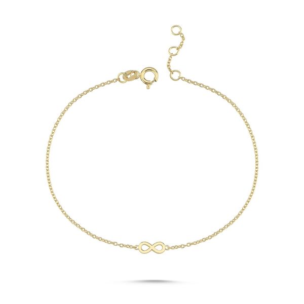Nuran Icons Armband Eternity – 14 Karat Gold – B2610-2RG