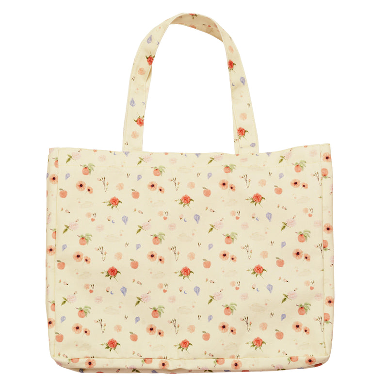 Maanesten Big Canvas Tote Bag Roses And Shells - Accessories - 4064