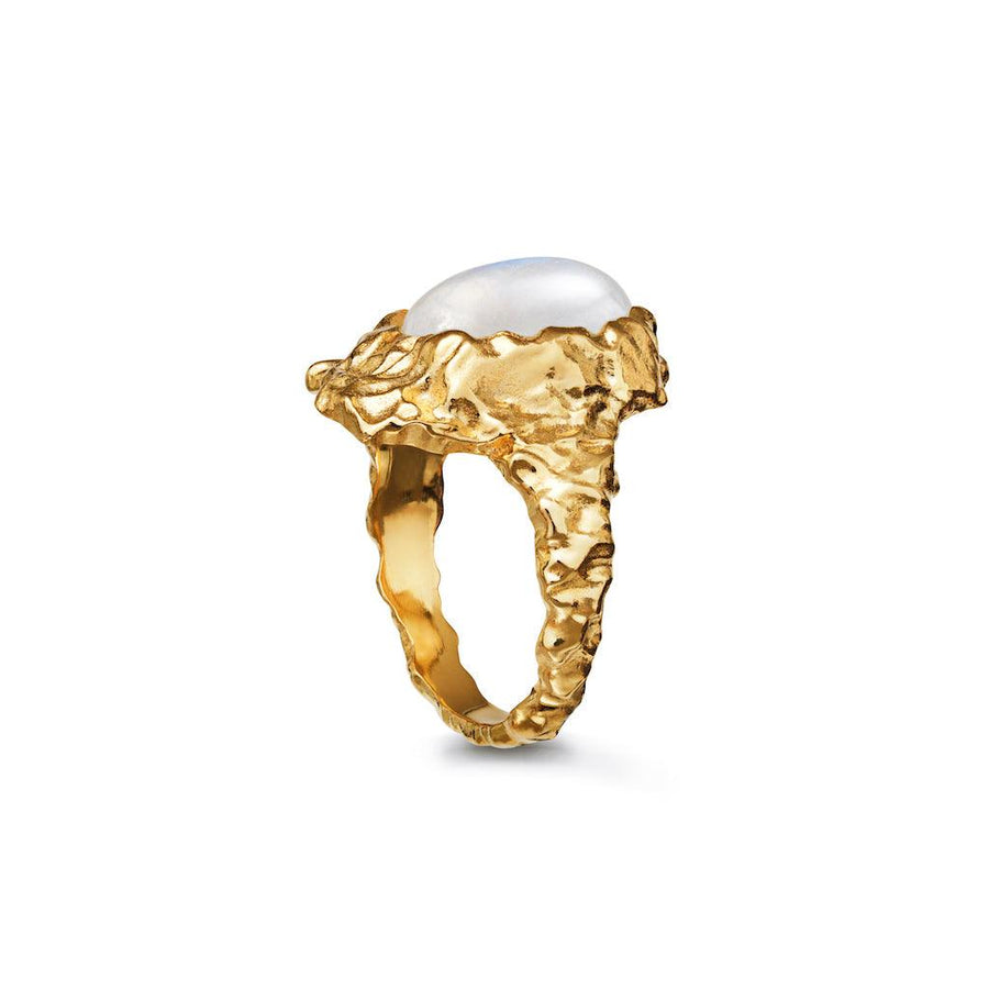 Maanesten Gudinde Ring Med Månesten - 35351A - Ringe - 35351A-001