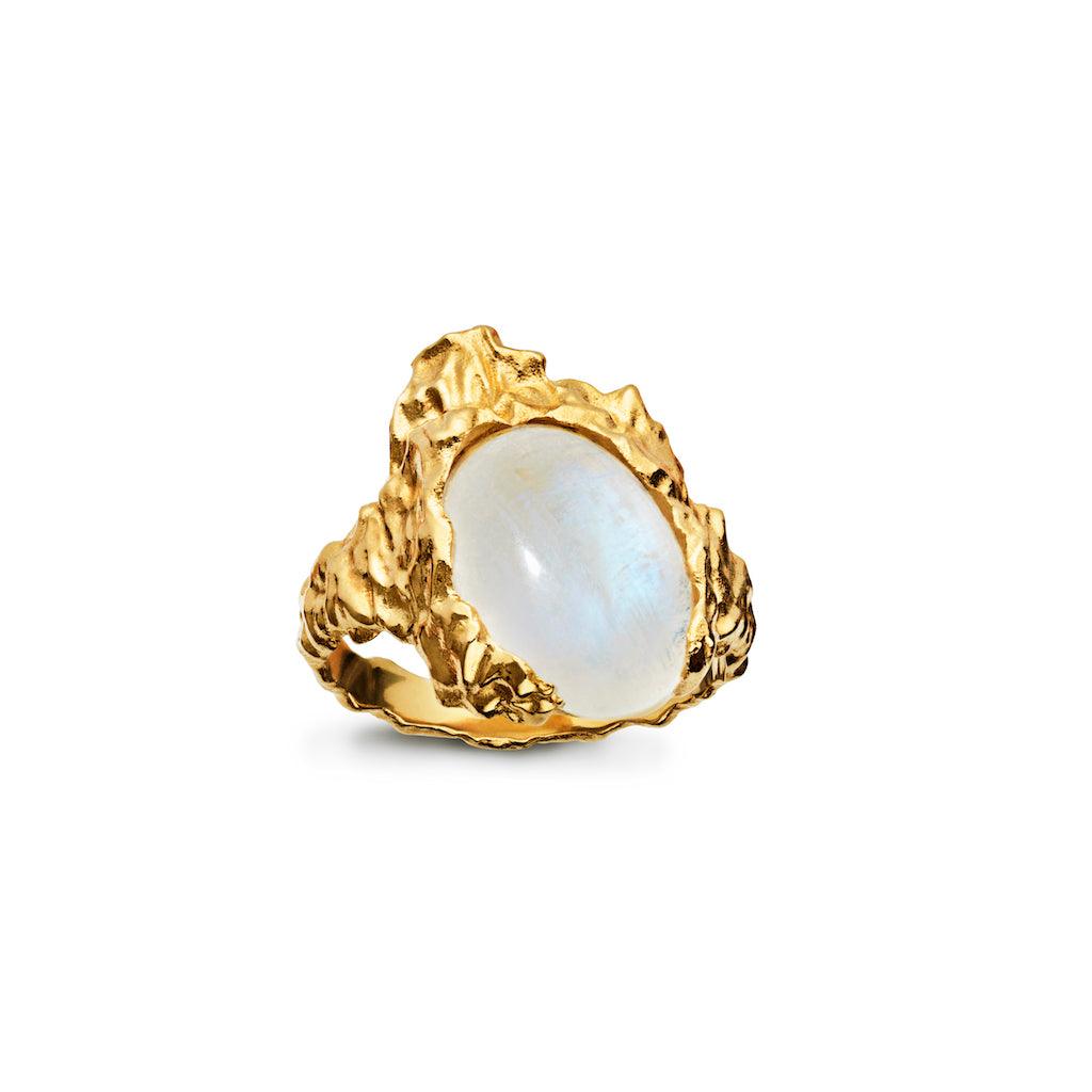 Maanesten Gudinde Ring Med Månesten - 35351A - Ringe - 35351A-001