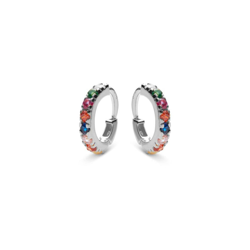 Maanesten Nubia Colour Earrings I Sølv - 9337C - Øreringe - 9337C