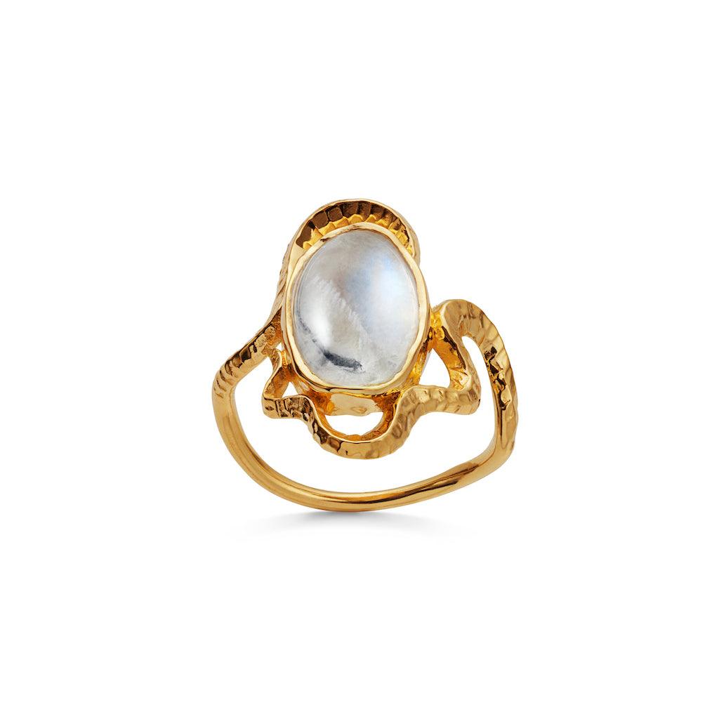 Maanesten Siren Ring 18 kt. forgyldt - 4731A - Ringe - 4731A-001
