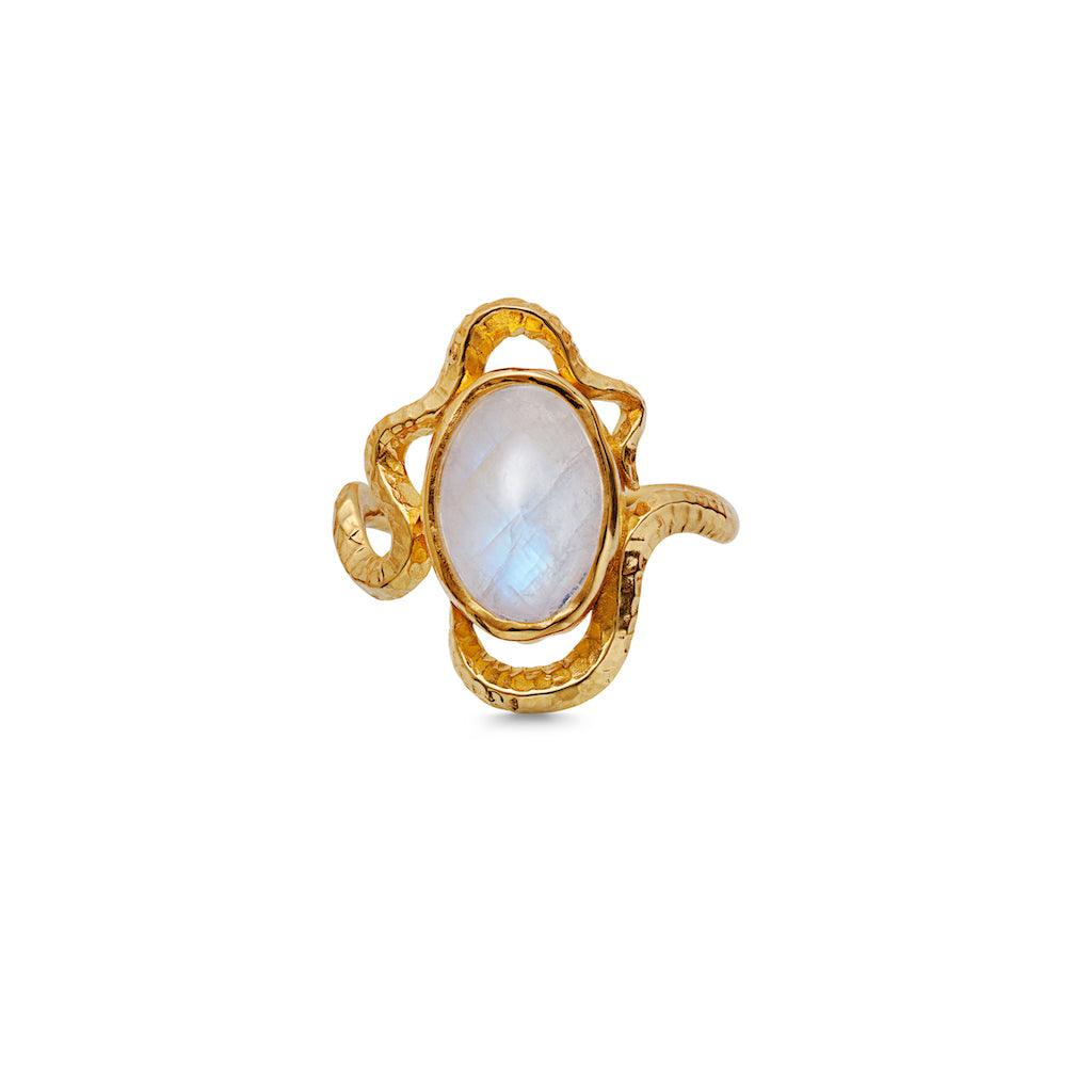 Maanesten Siren Ring 18 kt. forgyldt - 4731A - Ringe - 4731A-001