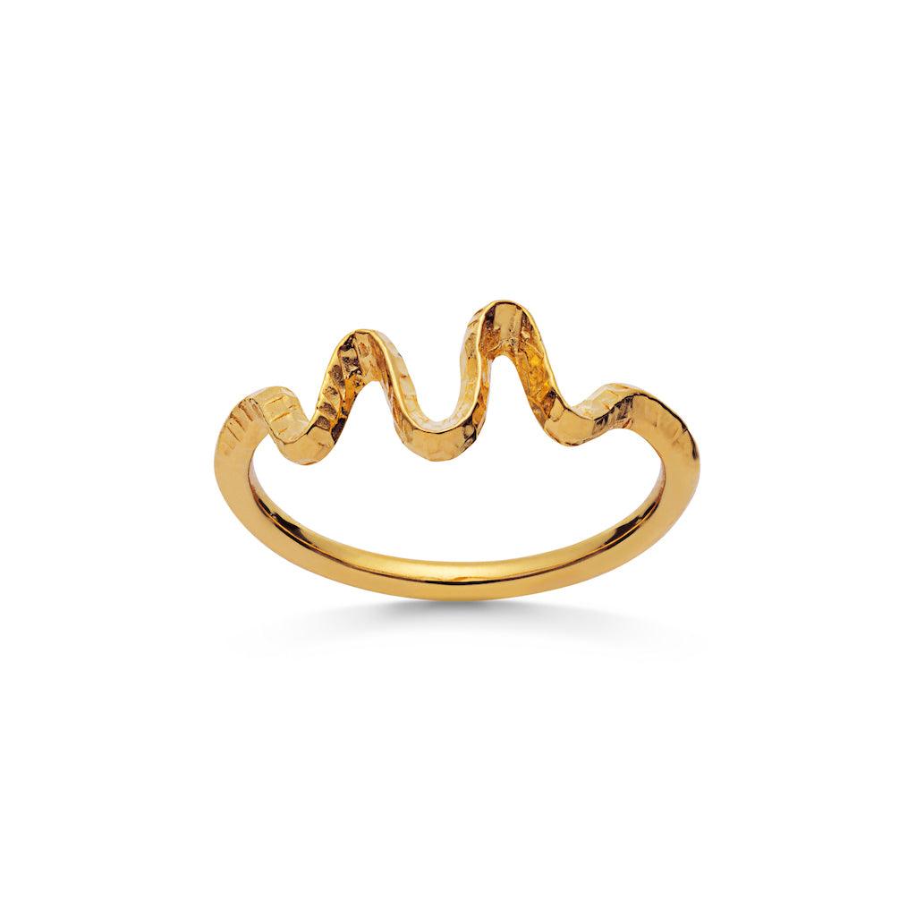 Maanesten Sonar Ring forgyldt - 4727A - Ringe - 4727A-001