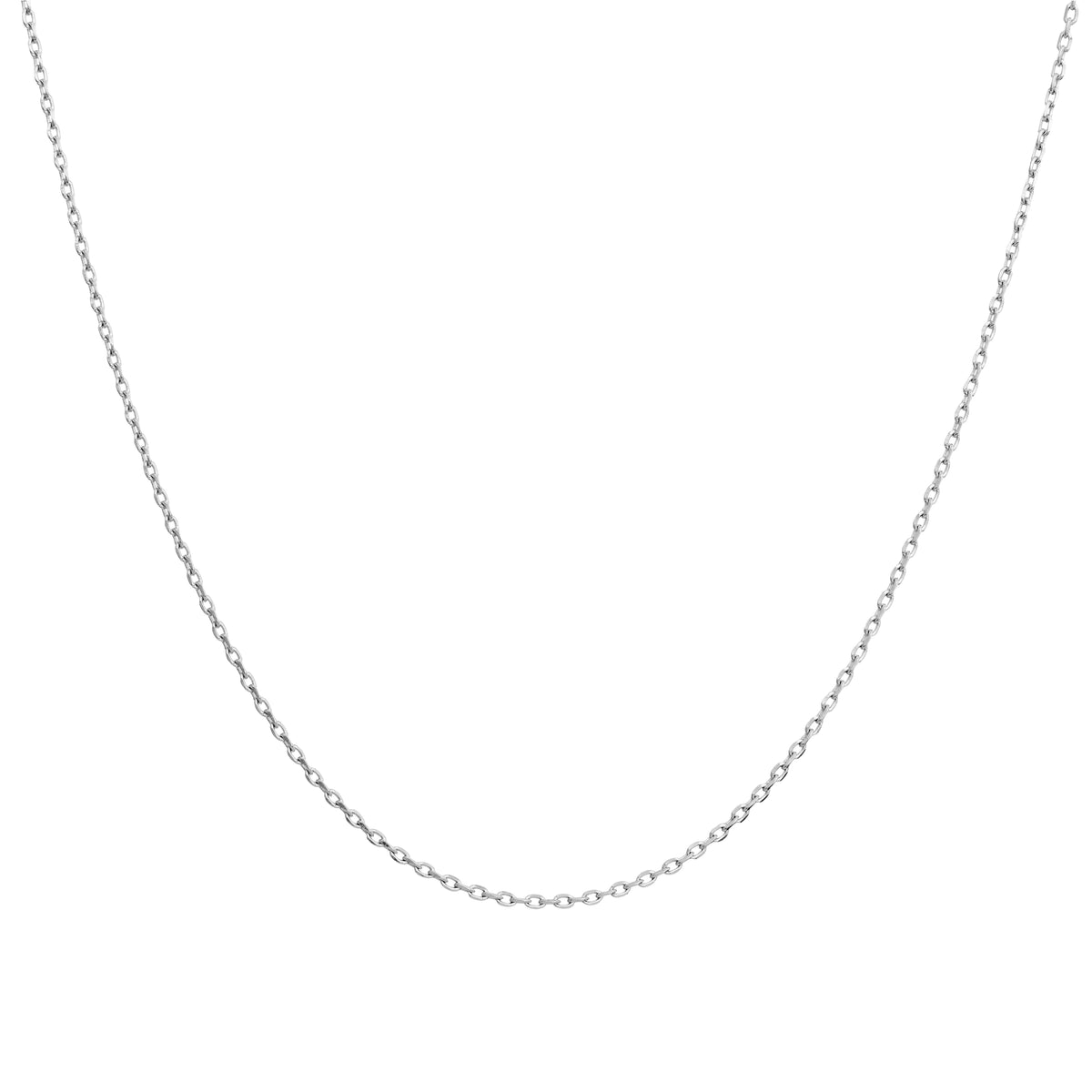 Maanesten Soul Chain Halskette aus Silber, Einzelkette aus poliertem Silber. Modell 2843c-1.