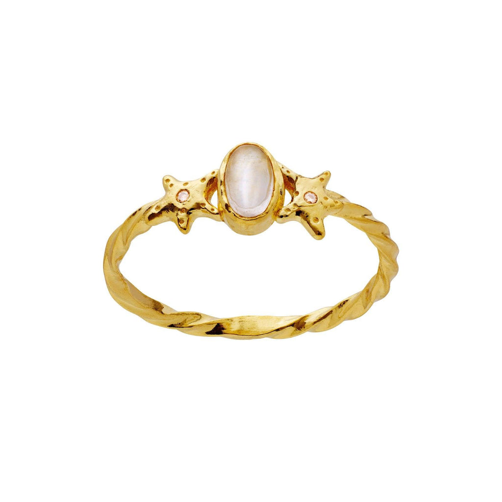 Maanesten Ula Ring Forgyldt - Ringe - 4821A-001