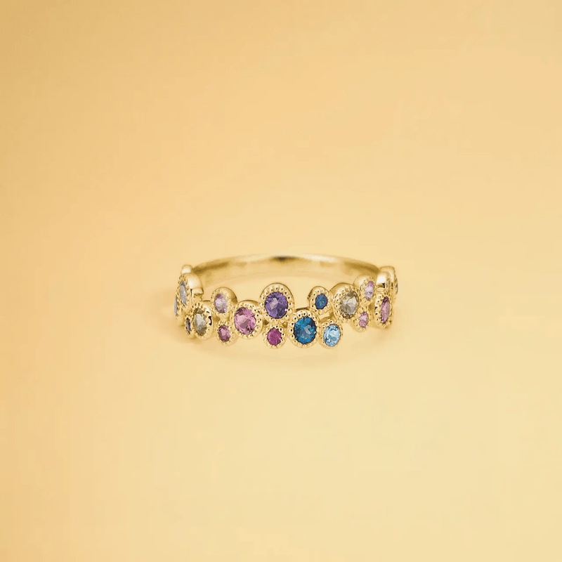Mads Z 14kt Luxury Rainbow Petite Ring - Ringe - 1544066-001