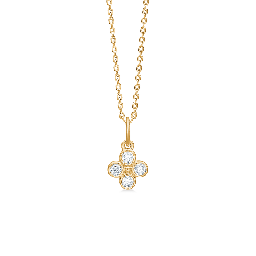 Mads Z Sophias Bloom 14kt Guld Vedhæng 0.20ct W.si - Vedhæng - 1531195