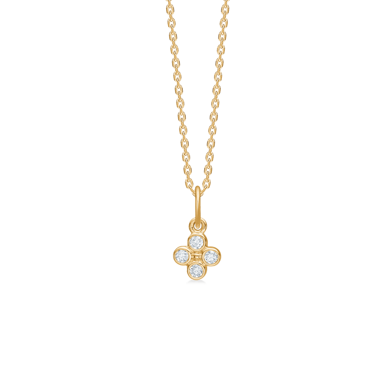 Mads Z Sophias Bloom 14kt Guld Vedhæng med 0.12ct W.Si - Vedhæng - 1531194