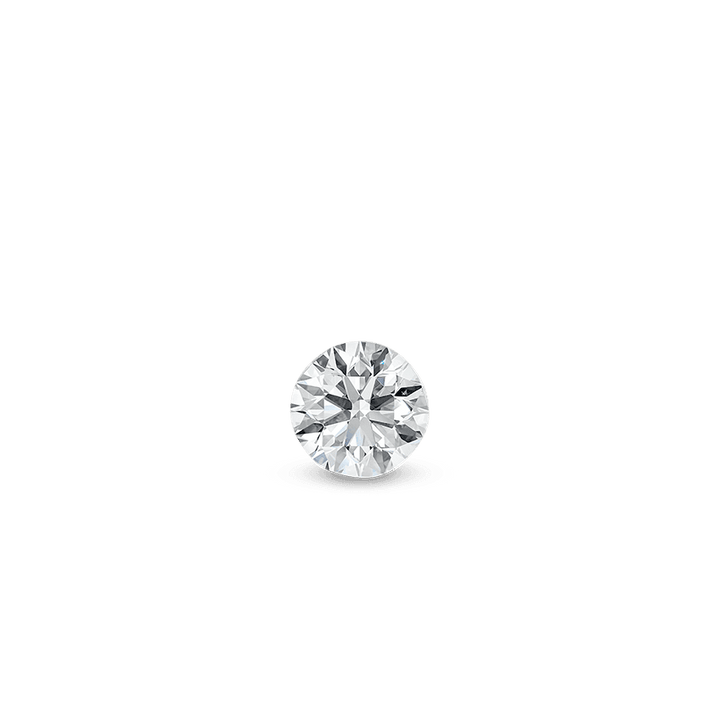 Maria Tash Invisible Set Diamond 2 mm Weißgold präsentiert einen runden Diamanten im klassischen, klaren Stil. Modell XIVD-WG-W2-001-2.