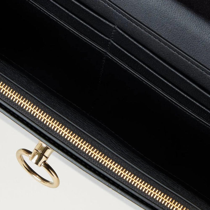 Mulberry Amberley Clutch Black Shiny Small Croc - Taske - RL8191/641A100