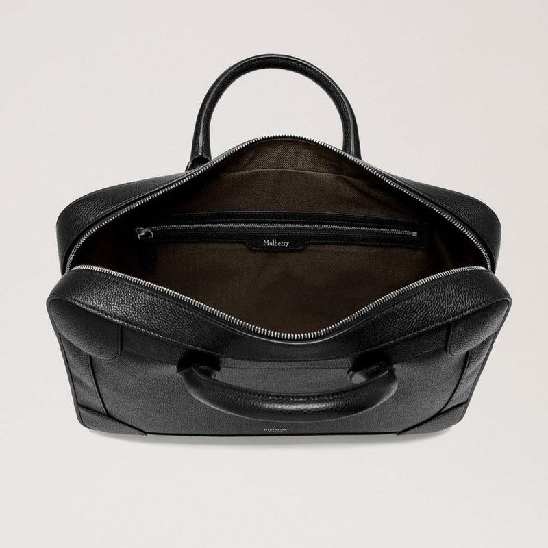 Mulberry Belgrave Single Document Holder Small Classic Grain Black - Computertaske - HH4356/205A100