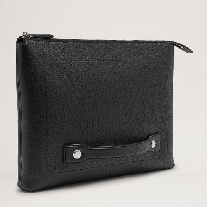 Mulberry City Laptop Heavy Grain Black - Computertaske - RL6311/736A100