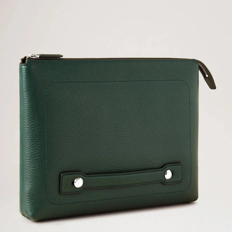 Mulberry City Laptop Heavy Grain Mulberry Green - Computertaske - RL6311/736Q633