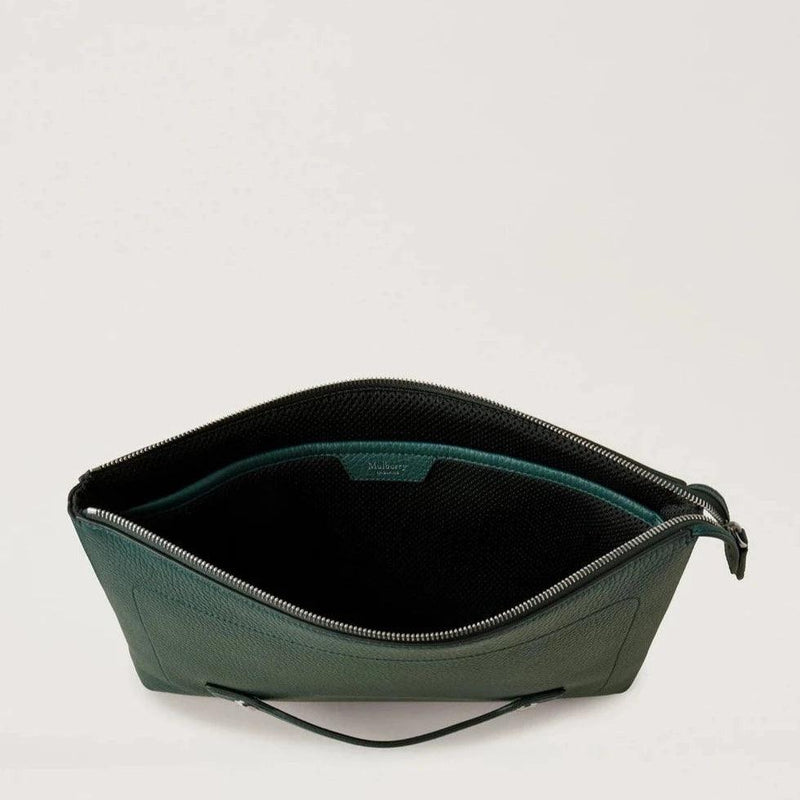Mulberry City Laptop Heavy Grain Mulberry Green - Computertaske - RL6311/736Q633