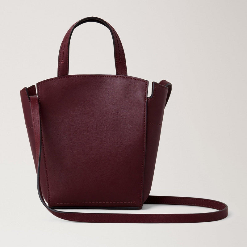 Mulberry Clovelly Mini Tote Refined Calf Black Cherry - Clovelly - RL7963/635K560
