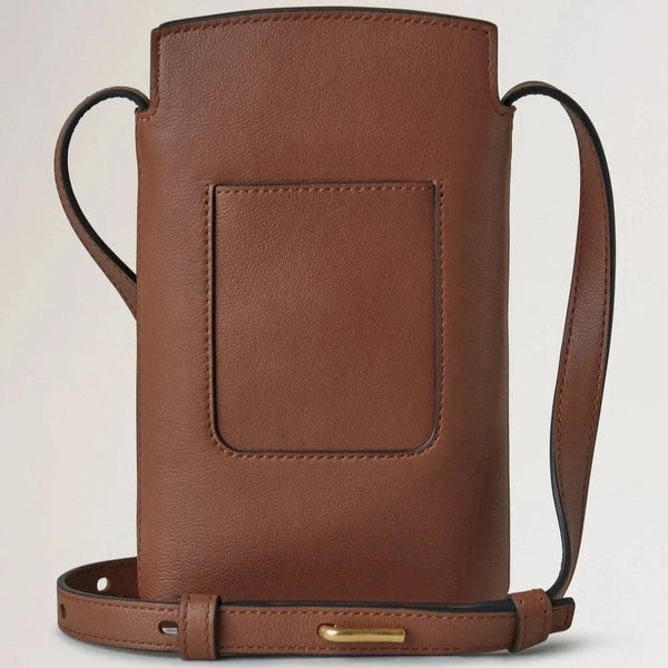 Mulberry Clovelly Phone Pouch Micro Classic Grain Oak - Clovelly - RL8557/587G222